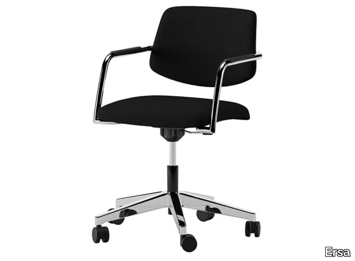 ARCADE - Height-adjustable fabric office chair with castors _ Ersa