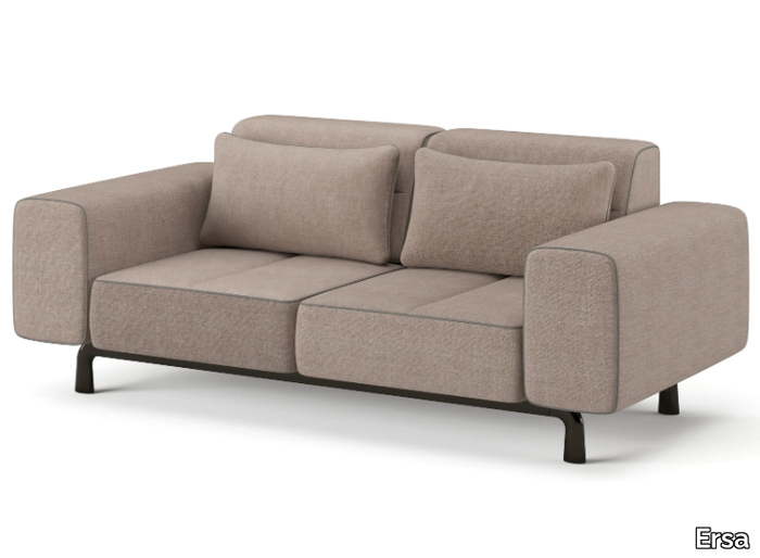 ABOUT FACE - 2 seater sectional fabric sofa _ Ersa