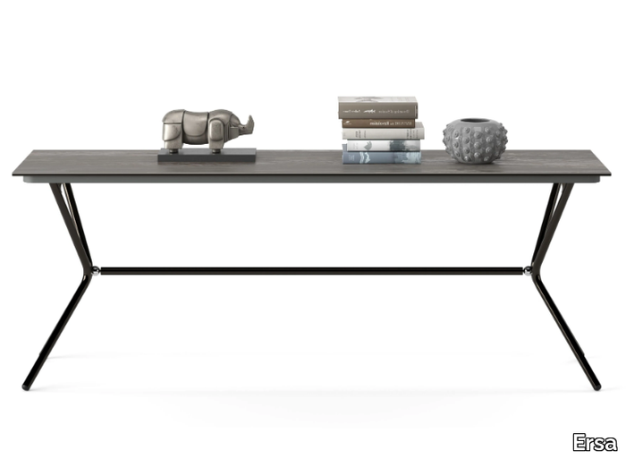 KILIG - Rectangular wooden console table _ Ersa