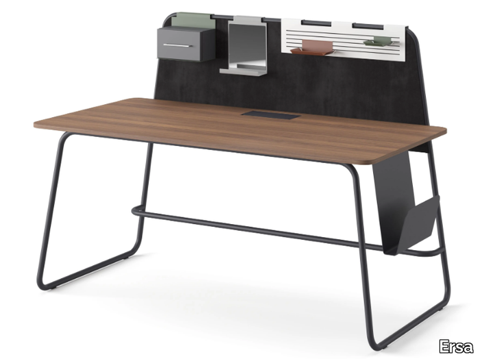 PAIPU - Rectangular wooden writing desk _ Ersa