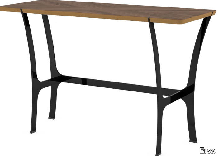 RAVEL - Rectangular wooden console table _ Ersa