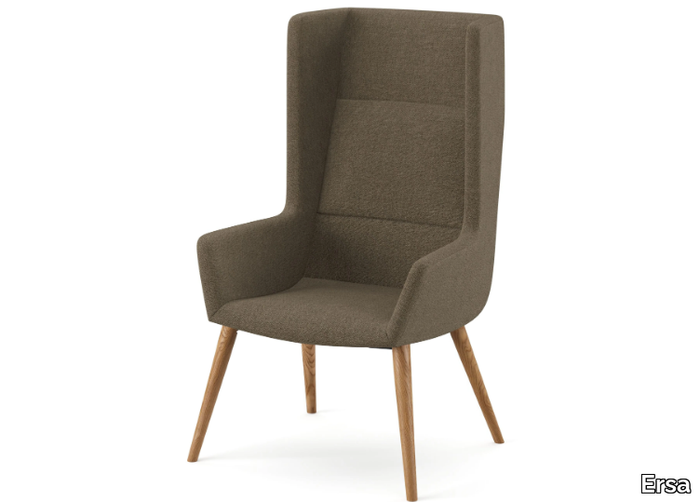 TERRA HOME - Fabric chair with armrests _ Ersa