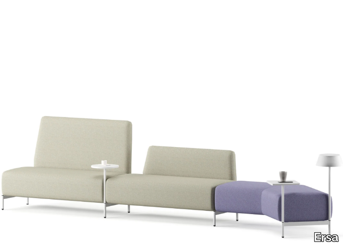 NOBIS - Modular fabric bench _ Ersa