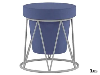 ACROBAT - Low fabric stool _ Ersa