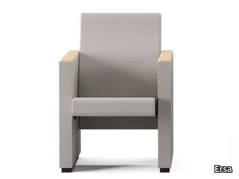 ASSOS - Folding fabric training chair with armrests _ Ersa