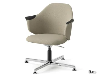 CALYPSO - Swivel fabric office chair with armrests _ Ersa