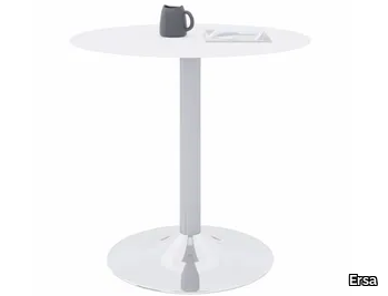 ILO - Round glass high table _ Ersa