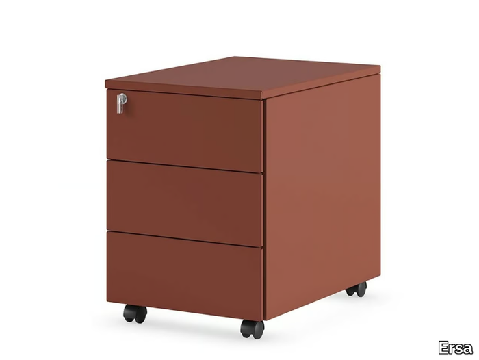 ZEN - Office drawer unit with castors with lock _ Ersa