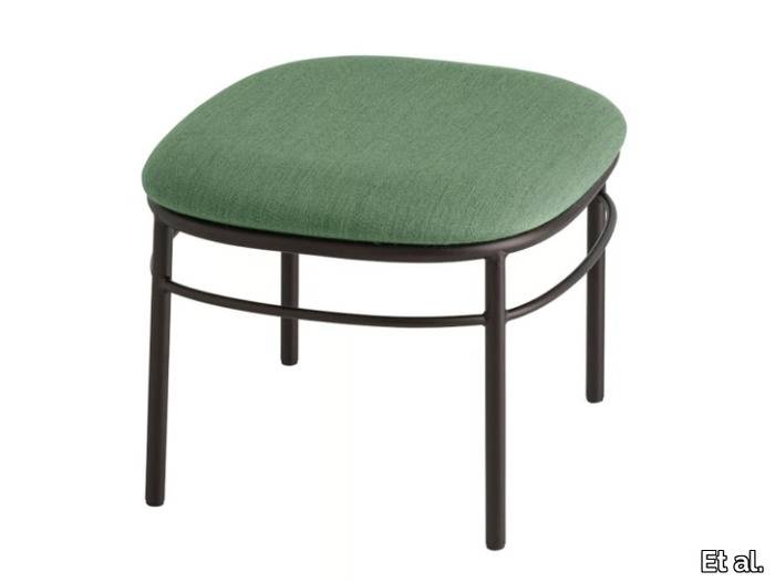 AGAMI 1158 - Upholstered fabric footstool _ Et al.