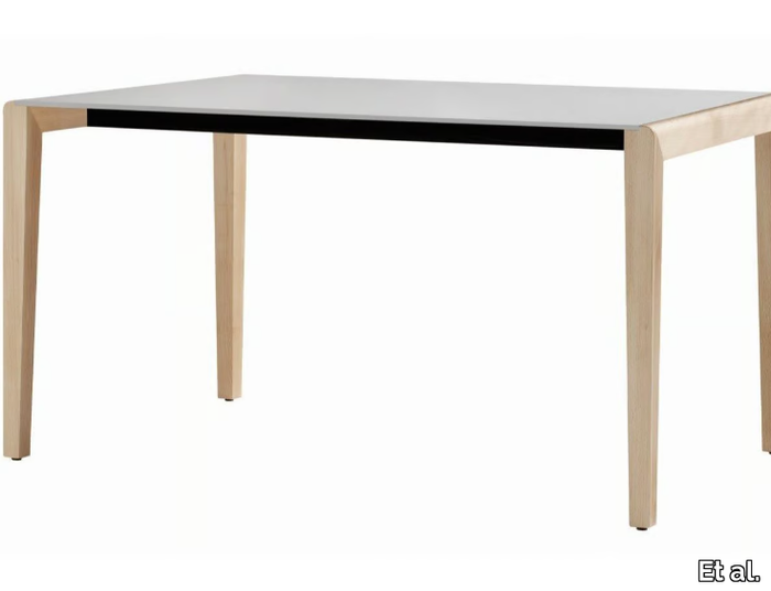 DALTON 615 - Rectangular ash table _ Et al.