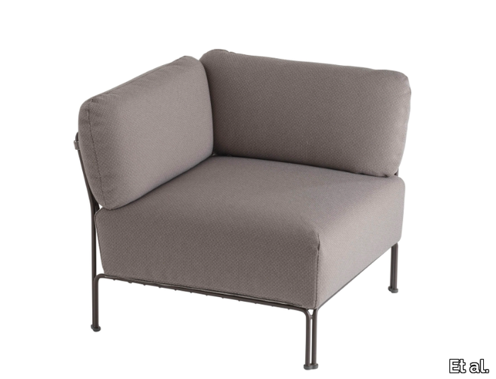 ARI 1301 - Upholstered corner fabric armchair _ Et al.