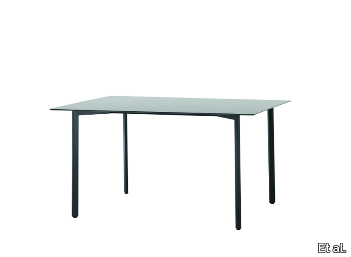 ZENITH 475 - Rectangular steel table _ Et al.