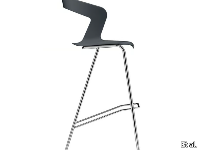 IBIS 302 - Technopolymer stool with footrest _ Et al.