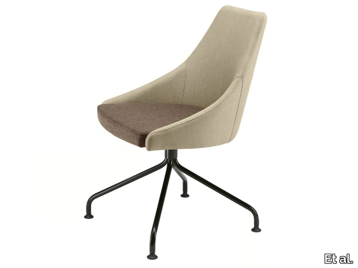 KONTEA 588 - Upholstered with 4-spoke base easy chair _ Et al.