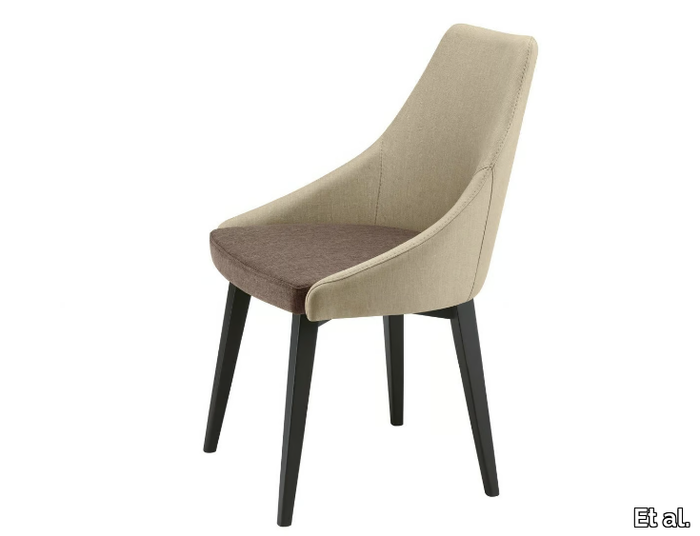 KONTEA 590 - Upholstered wooden easy chair _ Et al.