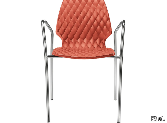 UNI 551 - Polypropylene chair with armrests _ Et al.