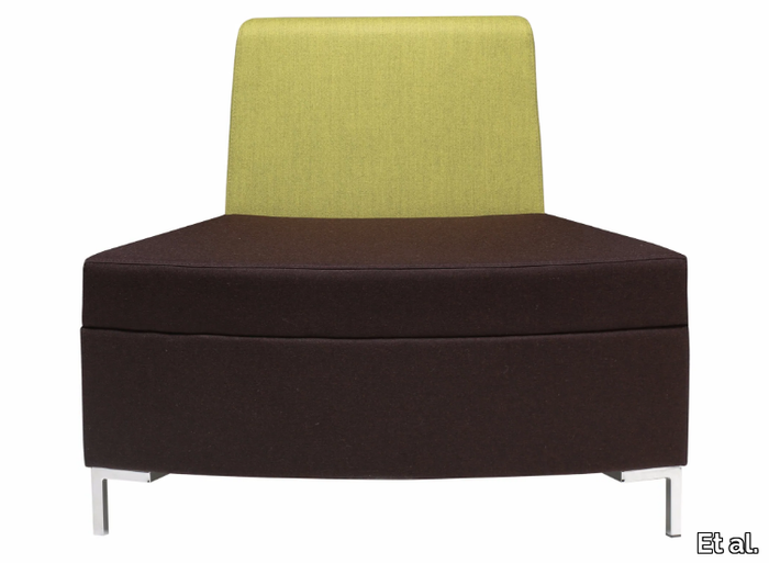 ABACO 760 - Sectional fabric armchair _ Et al.