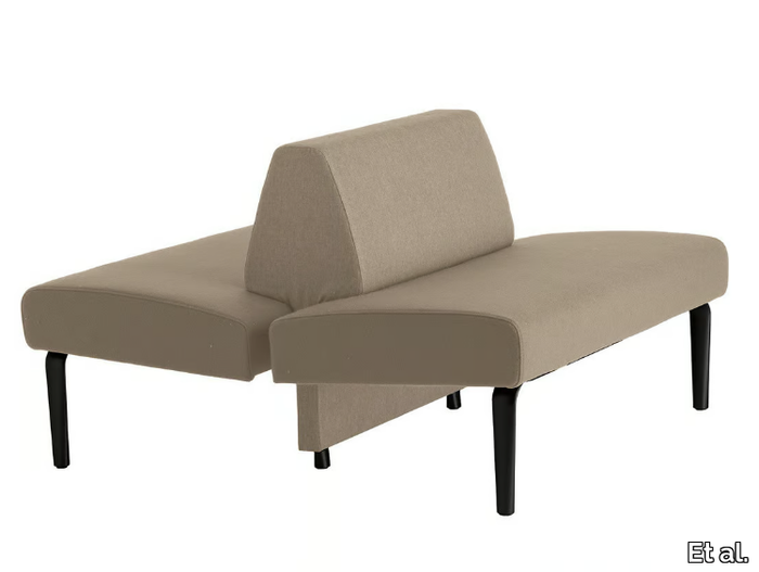 AMBIT 1055 - Fabric bench seating with back _ Et al.