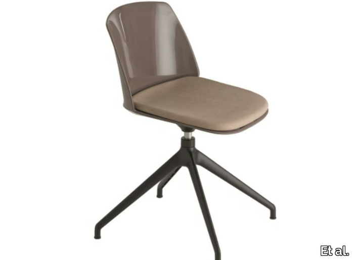 CLASSY 1086N - Swivel trestle-based polypropylene chair _ Et al.