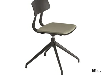 SNAP 1108N - Swivel polypropylene chair with integrated cushion _ Et al.