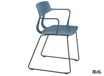 SNAP 1116 - Polypropylene chair with armrests _ Et al.