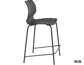 UNI 378B - Polypropylene stool with back _ Et al.