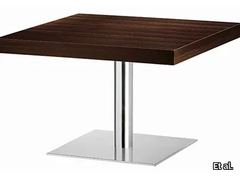 XT 480BT - Rectangular steel and wood table _ Et al.