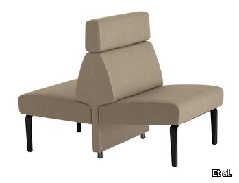 AMBIT 1047 - Fabric bench seating with back _ Et al.