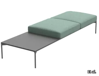 BLOOM 1230 - Upholstered modular fabric bench _ Et al.