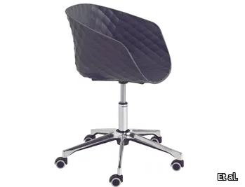 UNI-KA 597DR - Office chair with castors with armrests with 5-Spoke base _ Et al.