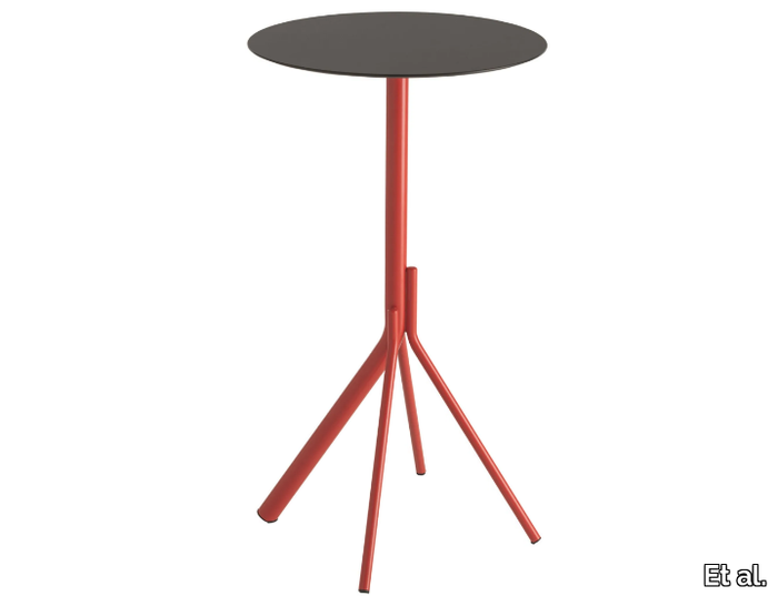 MAIN 1125 - Round steel high table _ Et al.