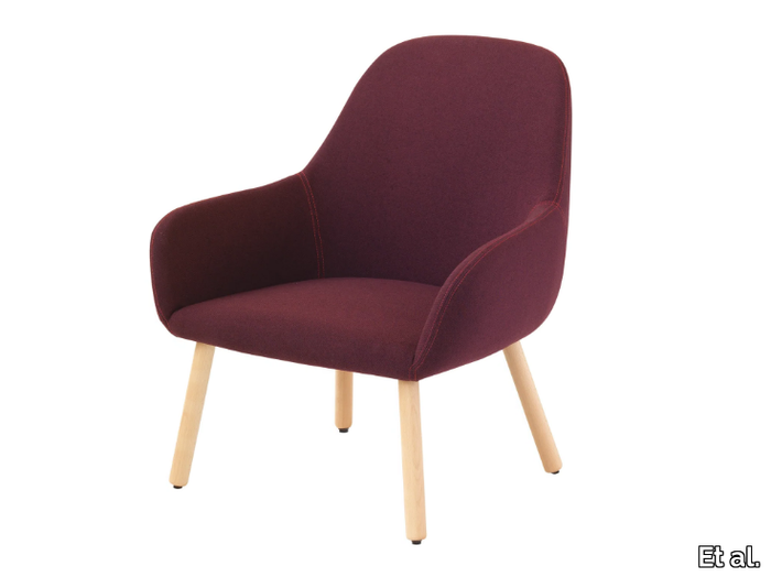 MYRA 659 - Fabric armchair with armrests _ Et al.