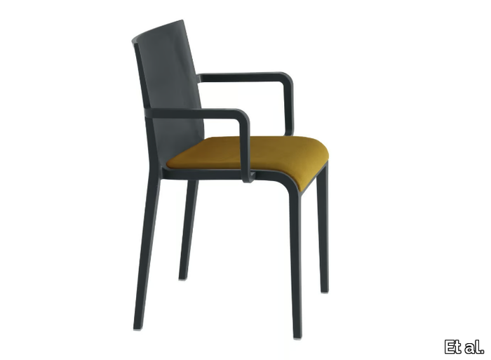 NASSAU 534N - Polypropylene chair with armrests _ Et al.