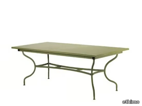 ELISIR - Rectangular steel garden table _ Ethimo