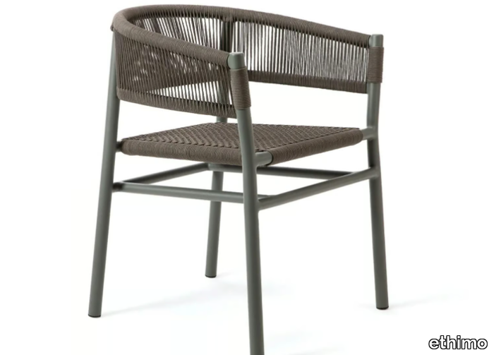 KILT - Stackable rope garden chair _ Ethimo