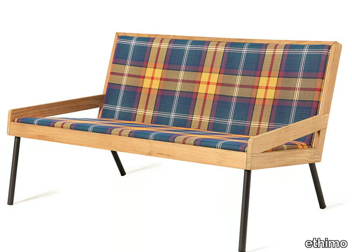 ALLAPERTO MOUNTAIN TARTAN - 2 seater technical fabric garden sofa _ Ethimo