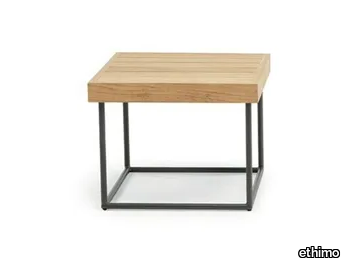 ALLAPERTO NAUTIC - Square teak garden side table _ Ethimo