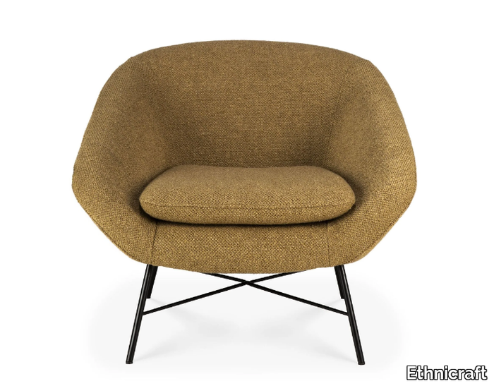 BARROW - Fabric armchair with armrests _ Ethnicraft