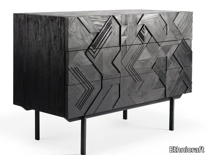 GRAPHIC - Teak chest of drawers _ Ethnicraft