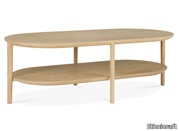 BOK - Oval oak coffee table _ Ethnicraft