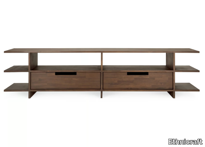 KABUKI - Teak TV cabinet with drawers _ Ethnicraft