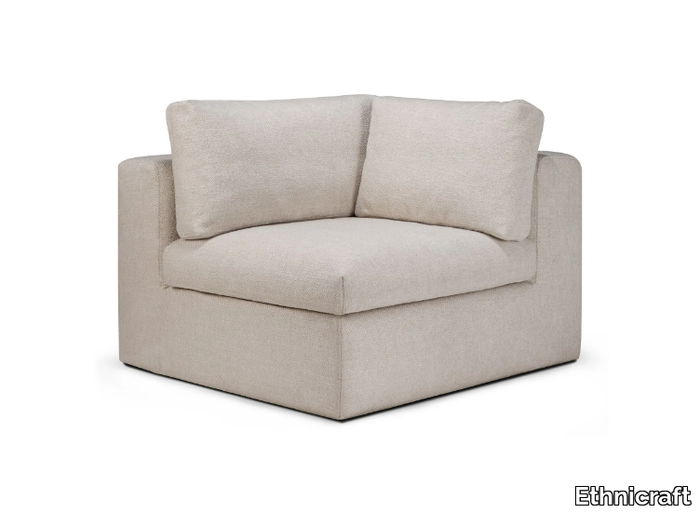 MELLOW - Corner upholstered fabric armchair _ Ethnicraft