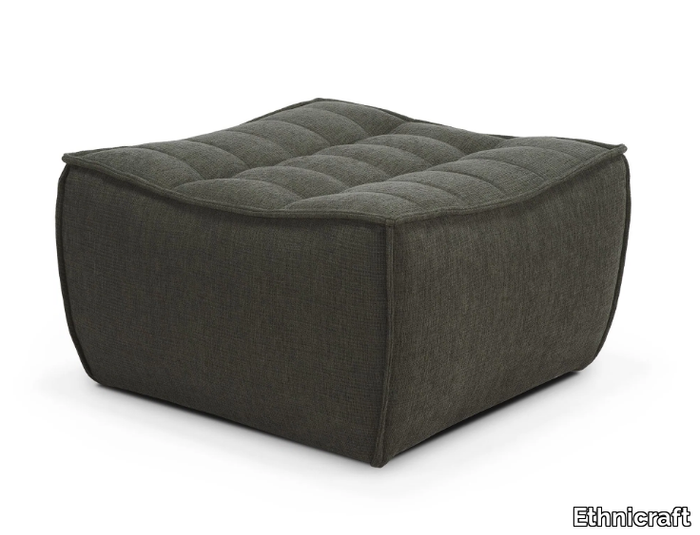 N701 - Upholstered recycled material footstool _ Ethnicraft