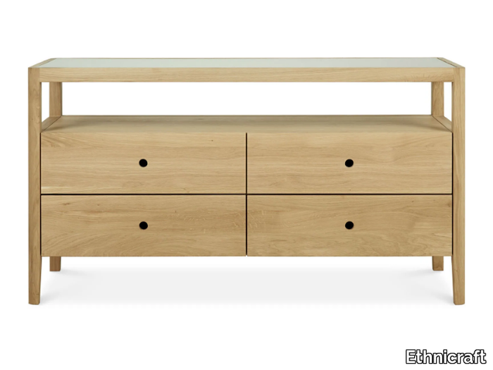 SPINDLE - Oak chest of drawers _ Ethnicraft