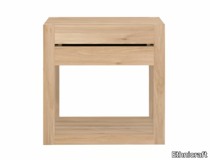 OAK AZUR - Solid wood bedside table with drawers _ Ethnicraft