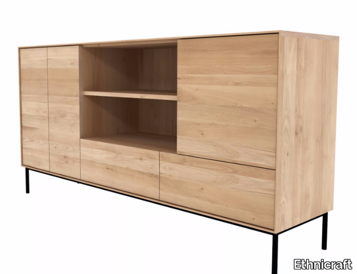 OAK WHITEBIRD - Oak sideboard with doors and drawers _ Ethnicraft