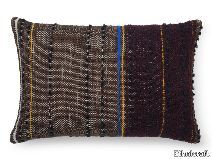 DARK TULUM - Rectangular fabric sofa cushion _ Ethnicraft