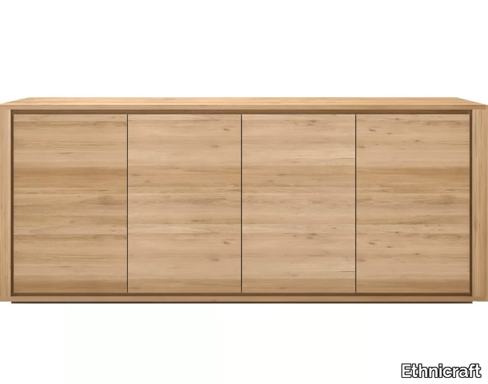 OAK SHADOW - Solid wood sideboard with doors _ Ethnicraft