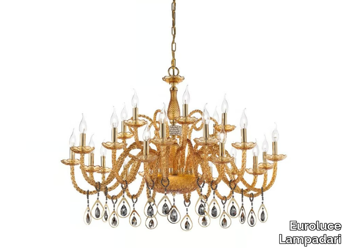 TOOCHIC L12+6+6 - Chandelier with Swarovski® Crystals _ Euroluce Lampadari