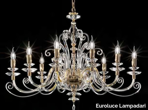 ALICANTE ELLIPSE L10 - Crystal chandelier with Swarovski® Crystals _ Euroluce Lampadari